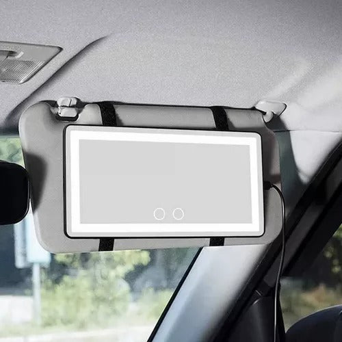Espejo Tocador LED para Auto- Belleza en tu espacio
